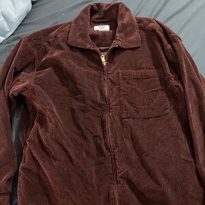 American Eagle Outfitters x Tru Kolors - Rich Brown Corduroy Jacket